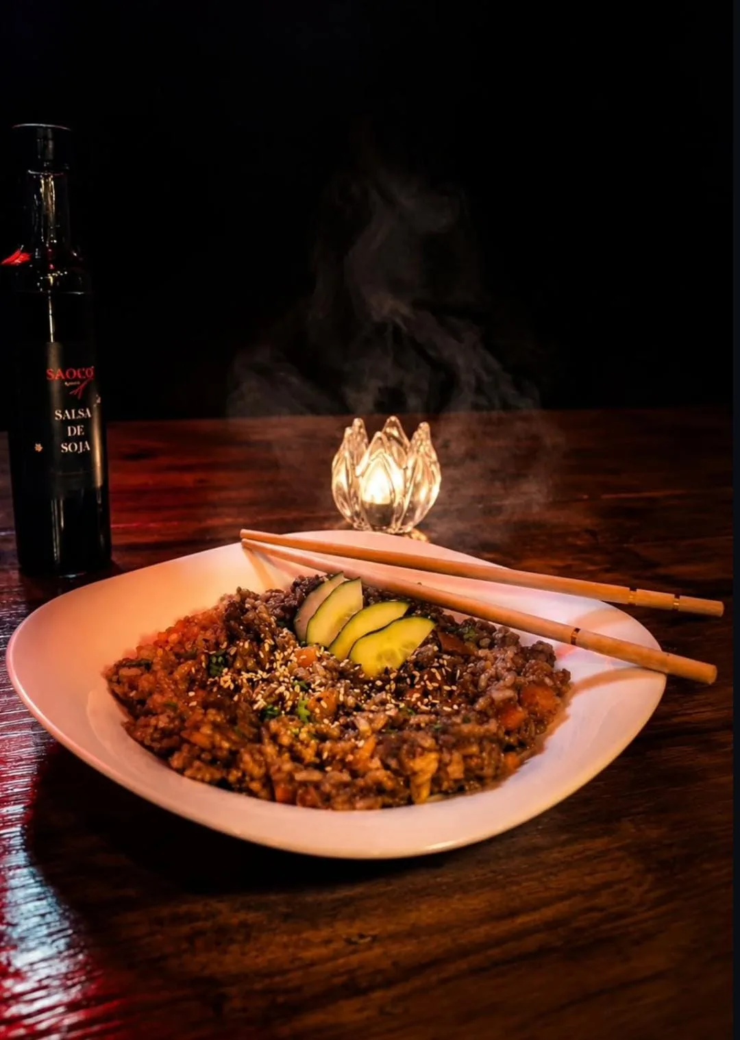 2x1 Wok de carne y vegetales